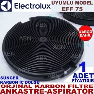 ELECTROLUX EFF 75 ANKASTRE DAVLUMBAZ SÜNGER KARBON FİLTRESİ