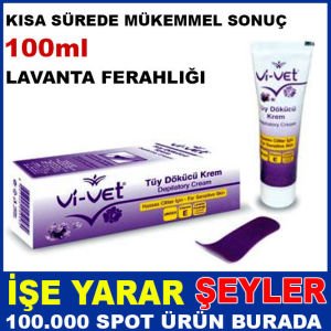 Vİ-VET UNISEX 100ml TÜY DÖKÜCÜ KREM