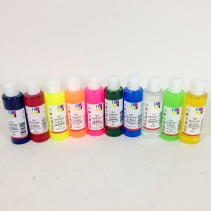 12'li Slime Yapımına Uygun Su Bazlı Sıvı Yapıştırıcı 10 Renk 70ml
