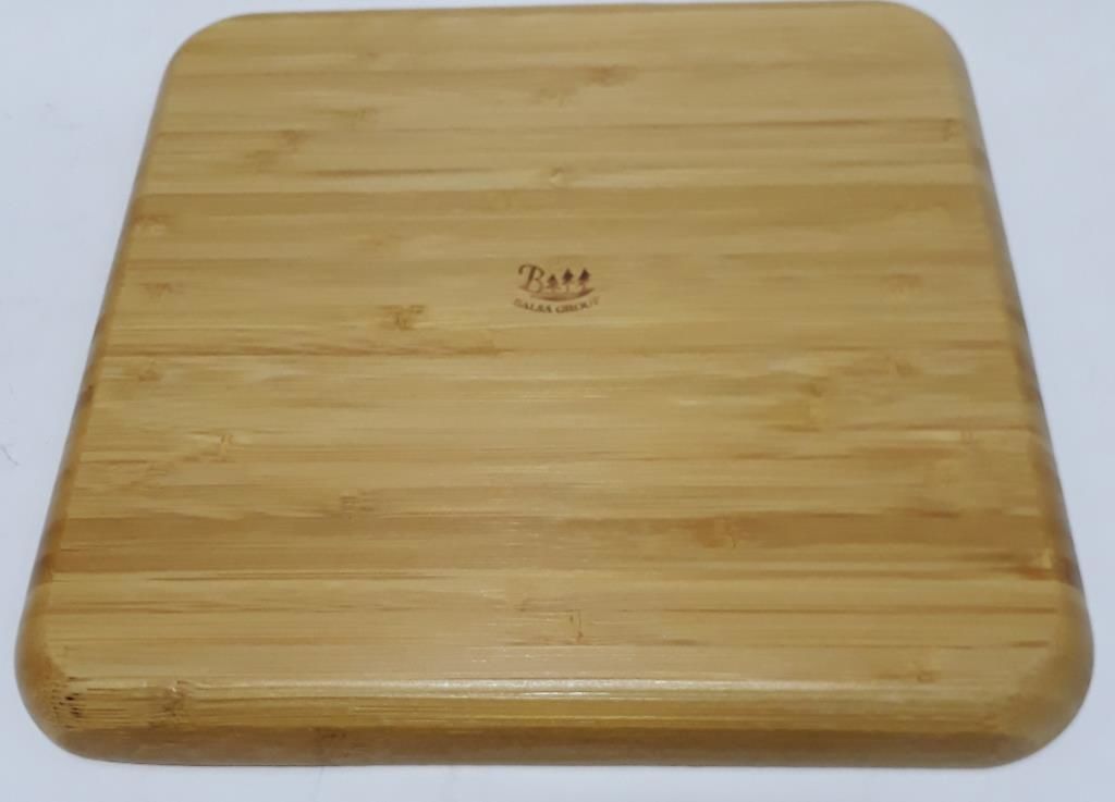 25x25x2.1 Ebatlarında Balsa Group Kare Şeklinde Sunum Tahtası
