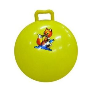 Sarı Zıp Zıp Pilates Topu 45cm, 70kg Taşıma Kapasiteli Zıplama Topu