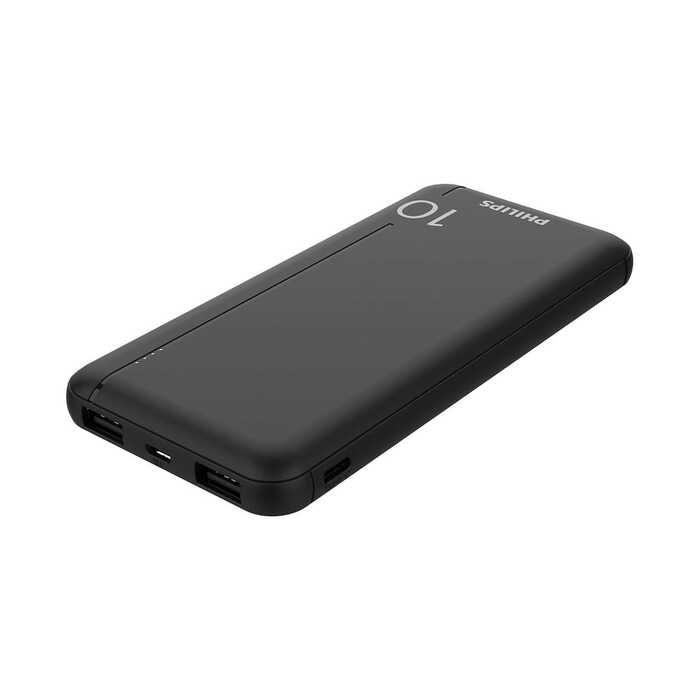 PHILIPS DLP1810NB 10.000 MAH SİYAH POWERBANK