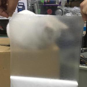 Şeffaf Camı Buzlu Cam Yapan PVC Cam Filmi 45x100 cm Cam Kumlama Folyosu Dekoratif