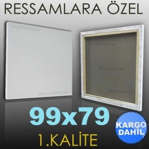RESSAMLARA ÖZEL RESİM TUVALİ HAZIR TUAL 99x79 KD