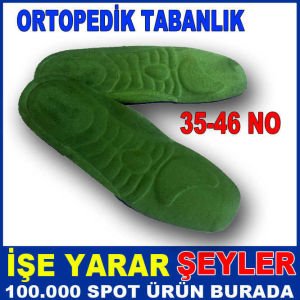 35-46No YIKANABİLEN ORTOPEDİK AYAKKABI TABANLIĞI