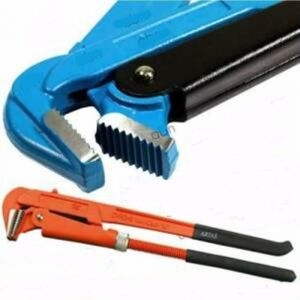 Maşalı Boru Anahtarı 2'' Parmak Büyük 80mm Ağızlı Chrome Vanadium Çelik Ayarlı İngiliz Boru Anahtarı