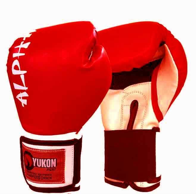 Yukon Alpha Boks Eldiveni Kırmızı 10 ons Yetişkin Tipi