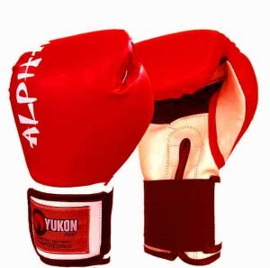 Yukon Alpha Boks Eldiveni Kırmızı 10 ons Yetişkin Tipi