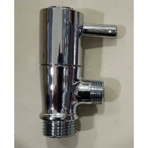 Beyazsu Pirinç Üzeri Krom Kaplama Beyazsu Çubuklu Taharet Musluğu 9 cm