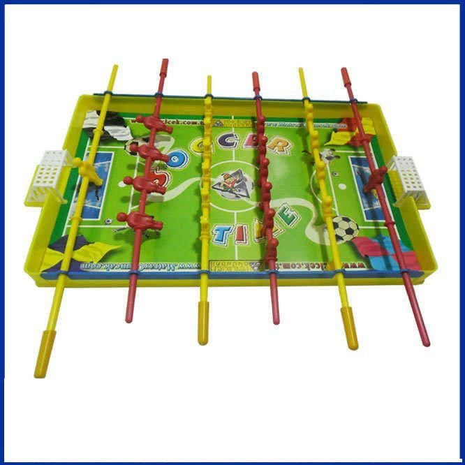 Mini Renkli Masabaşı Langırt Futbol Oyun Seti