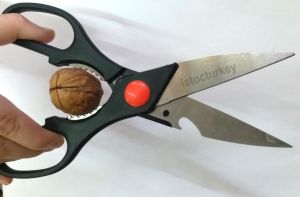 Profesyonel Mutfak Makası Paslanmaz Çelik Ceviz Kırıcılı Börek,Tavuk Et Makası Gazoz Şişe Açacağı