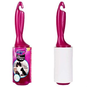 Parex Tüy Toplayıcı Rulo 30 Yaprak Kedi Köpek Smart Tüy Toplayıcı Güçlü Yapışkanlı Döner Yüzeyli
