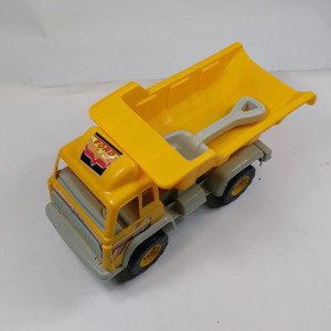 Büyük Boy Kamyon Kepçe 2li İnşaat İş Makinesi Oyuncak Seti 44cm