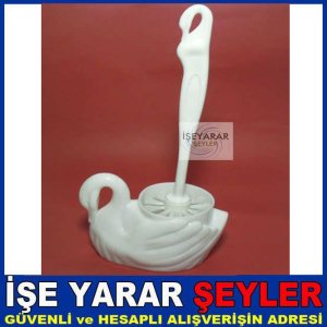 KUĞU MODELİ TUVALET FIRÇASI ESTETİK GÖRÜNÜM