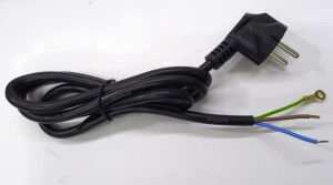 3x1.5 Fırın Buzdolabı Çamaşır Makinesi Topraklı Fişli Kablo 130cm Orjinal BakırTel Süper Yedek Parça