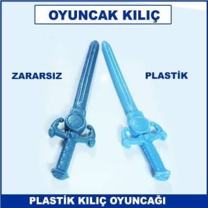 Zararsız Plastik Oyuncak Kılıç 60 cm Uzunluğunda - Oyuncak Kılıç