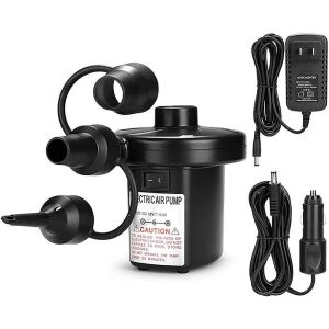 Çok Amaçlı Elektrikli Hava Pompası Raft Oyuncak Nozullu Hızlı Doldurma Şişirme Söndürücü 110-240V Hava Yatağı Yüzme Havuzu