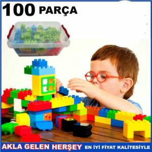 100 PARÇA GELİŞTİRİCİ YAPI BLOKLARI LEGO SETİ