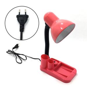 Kalemlikli Organizer Fişli Masa Lambası 220V Elektrikle Çalışan Project Table Lamp