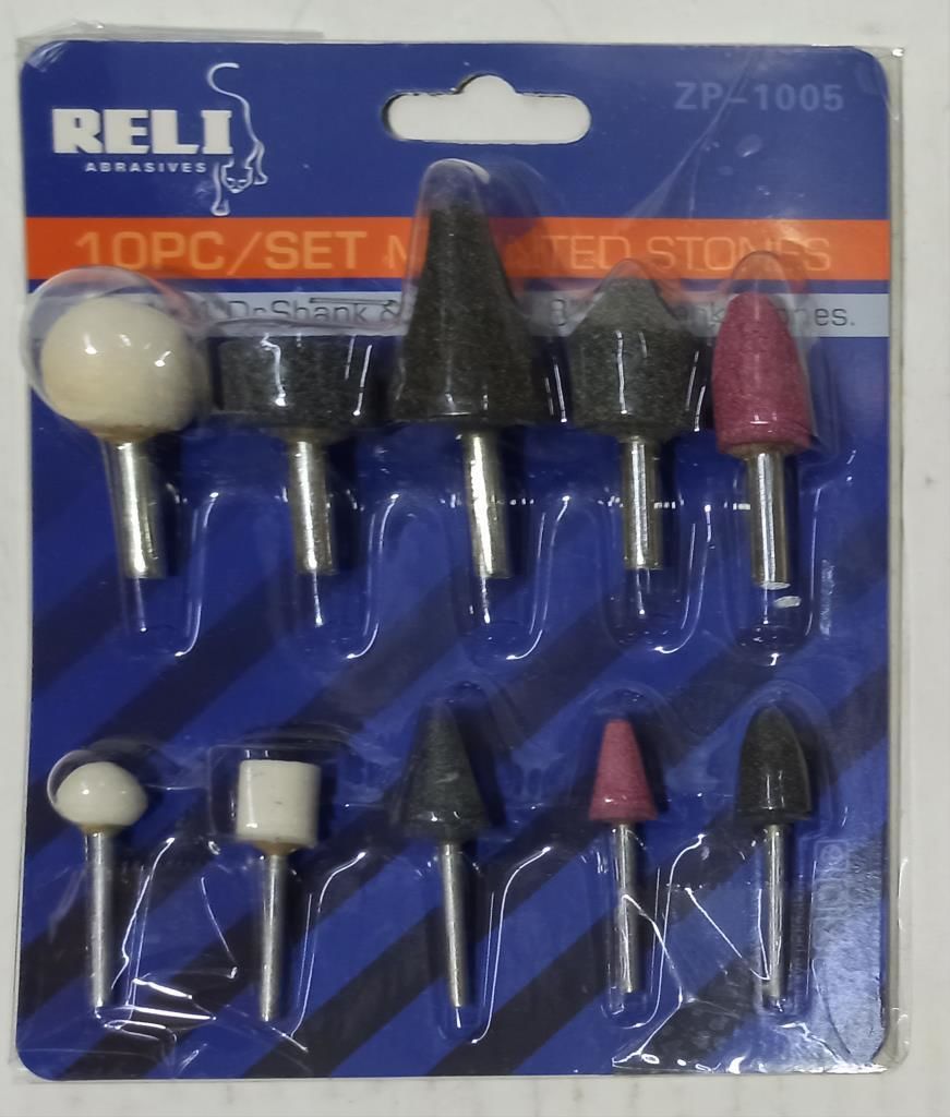 10 Çeşit Kaliteli Mini Kalıpçı Taşlama Seti 10 Adet Taşlama Ucu