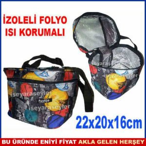İzoleli Isı Korumalı Çok Amaçlı Yemek Çantası