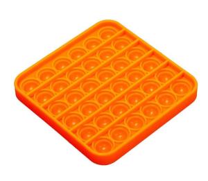 Kare Push Pop + Beyincik- Pop It Push Bubble Fidget Özel Pop Duyusal Oyuncak Zihinsel Stres