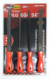 Real Özs 4lü Profesyonel 30cm Uzunluğunda Plastik Saplı Eğe Seti Kaliteli Hammaddeden Üretilmiştir