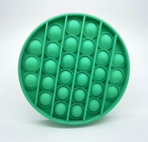 Yuvarlak Pop It Push Bubble Fidget Özel Pop Duyusal Oyuncak Zihinsel Stres - Rahatlatıcı Oyuncak