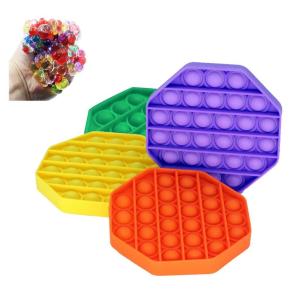 Sekizgen Pop It Push Bubble Fidget Özel Pop Duyusal Oyuncak Zihinsel Stres - Rahatlatıcı Oyuncak