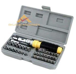 41 PC MAFSAL BAŞLIK TORNAVİDA LOKMA BİT UÇ SETİ