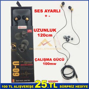 120cm KABLO UZUNLUĞU SES KISMA-SES AÇMA YÜKSEK KALİTE BİRİMLİ KULAKLIK-1