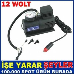 12 VOLT KALİTELİ VE SAĞLAM MİNİ ARAÇ KOMPRASÖRÜ