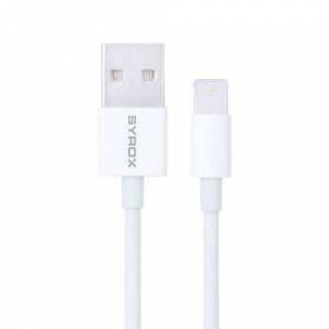İphone telefonlar için 2 metre hızlı şarj - data kablosu 2 Amper Syrox Lightning usb uzun boy c82