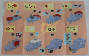 122 PARÇA MİNİK LEGODAN İTFAİYECİ VE ARAÇ SETİ