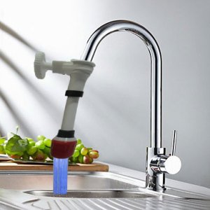 Su Sıçratmasını Önleyen Uzun Musluk Ucu Aparatı