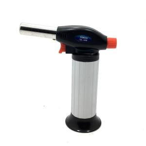 Büyük Boy Turbo Torch Pürmüz Çakmağı Isı Alev Tabancası Kamp Ateşi Çakmağı Gaz Adaptörü