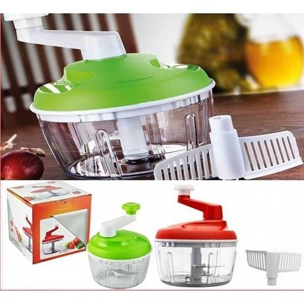 Wenken Kaydırmaz Taban Elle Çevirmeli Pratik Doğrayıcı Rondo Ve Blender
