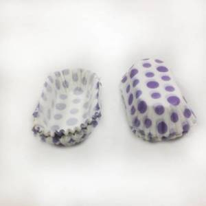 Ekler Kek Kapsülü Puantiyeli Isıya Dayanıklı Küçük Boy 90 adet