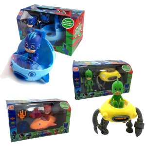 Pjmasks Arabalı Robotlu Oyuncak Pijamaskeliler Figür Oyuncak