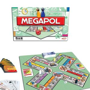 Megapol Monopoly Emlak Ticareti  Oyunu  Aile  Masa  Oyunu  Oyuncak