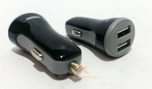 ÇİFT USB ÇIKIŞLI DUAL ARABA OTO ÇAKMAKLIK ŞARJI-1