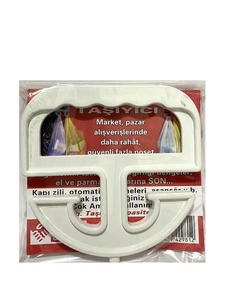 30 kg Taşıma Kapasiteli Poşet Taşıyıcı El Parmak Ağrıtmayan Aparat Market Alışveriş