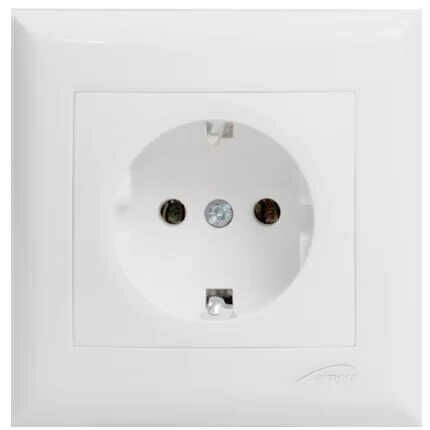 ALMERA GÜNEY BEYAZ TOPRAKLI PRİZ