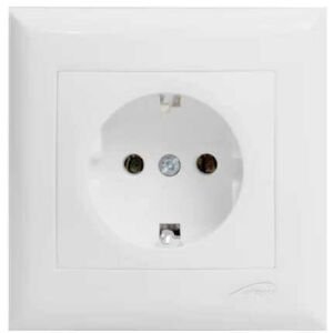 ALMERA GÜNEY BEYAZ TOPRAKLI PRİZ