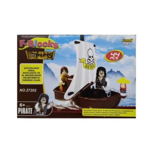 Furkan Toys F-Blocks Korsan Seri 44 Parça Mini Lego