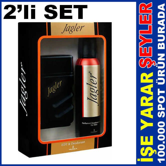 JAGLER SPORT EDT ERKEK PARFÜM DEODORANT SETİ