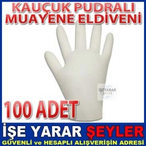 100adet HİJYENİK DOKTOR ELDİVENİ TÜMboylarMEVCUT