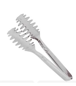 New Trend Süper Kalite Makarna Maşası 24 Cm Paslanmaz Çelik Süper Kromajlı Makarna Maşa