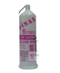 Pinax 1.2mm 5 Kanalli Pastalı Tüp Lehim Teli Tüm Cihazlarin Onarımında Güvenle Kullanılabilir