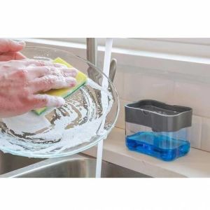 Sabun Pompası Soap Pump Dispenser El Değmeden Süngeri Sabunlayan Süper Sabunluk